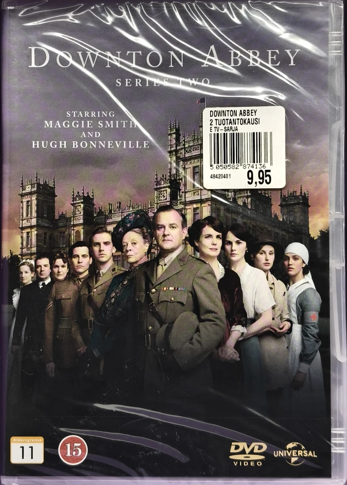 UUSI! 3 DVD) Downton Abbey - Kausi 2
