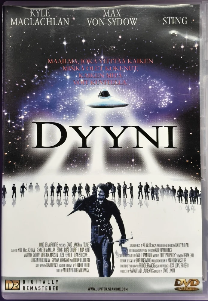 DVD) David Lynch: Dyyni - Dune (1984) SUOMIKANNET