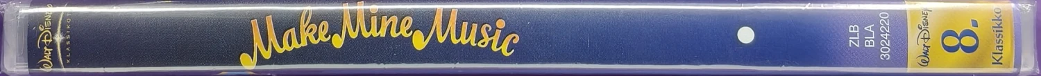UUSI (DVD) Walt Disney Klassikko 8. - Make Mine Music (1946)