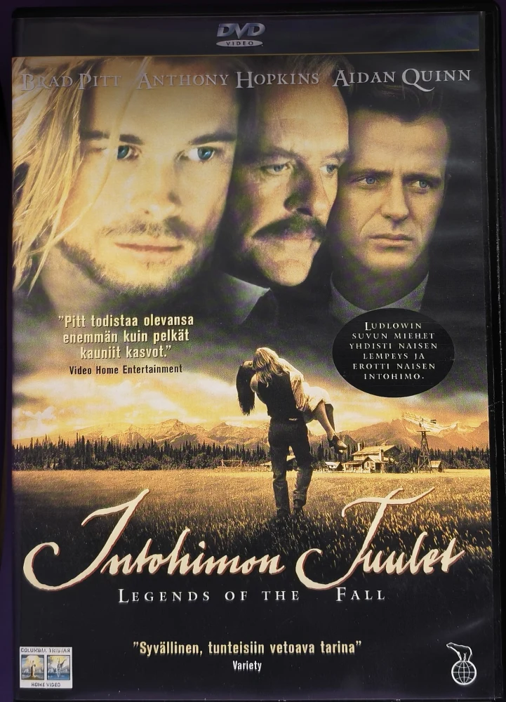 DVD) Brad Pitt: Intohimon tuulet (1994) EGMONT