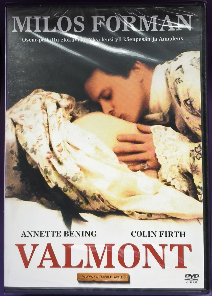 UUSI! DVD) Valmont (1989) Colin Firth, Annette Bening