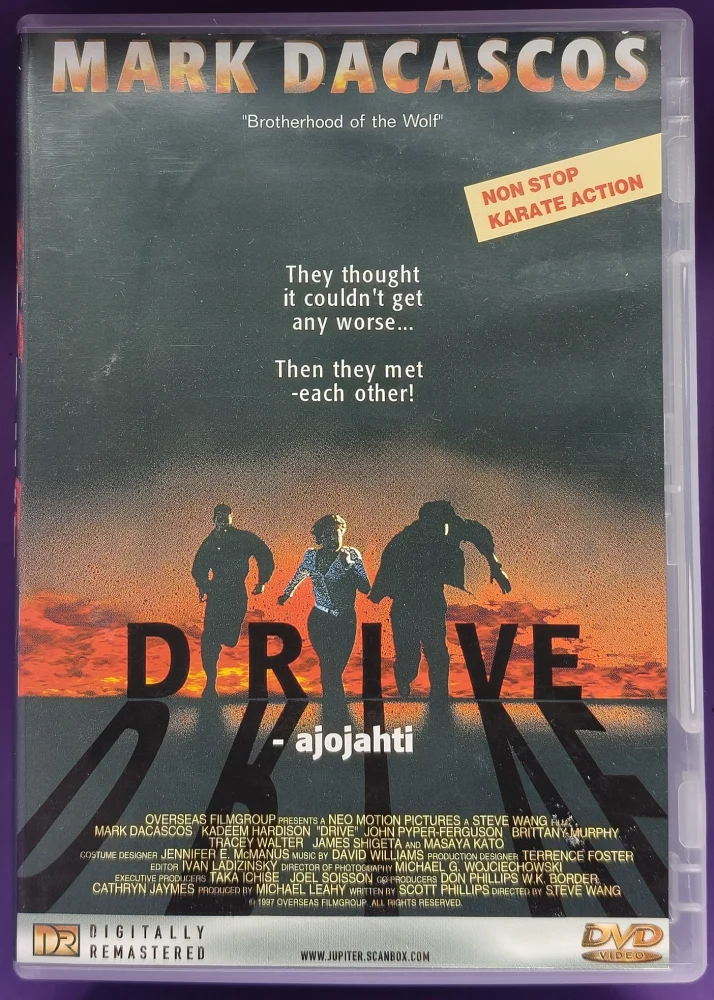 DVD) Mark Dacascos: Drive - ajojahti (1997) JUPITER