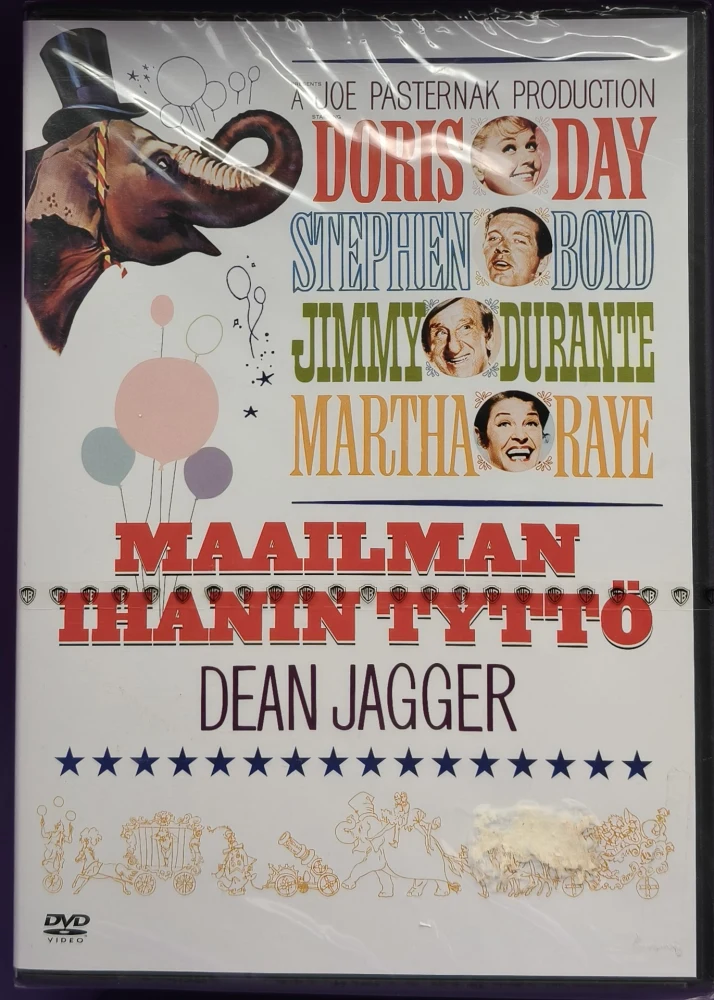 UUSI! DVD) Doris Day: Maailman ihanin tyttö (1962)