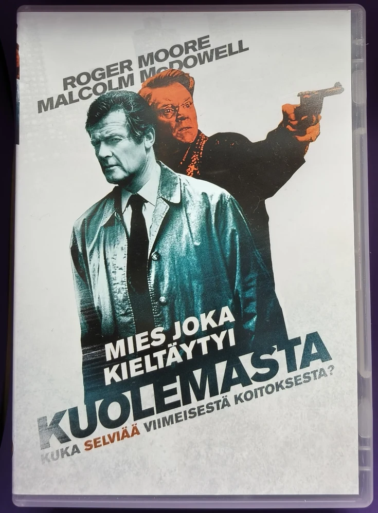 DVD) Roger Moore: Mies joka kieltäytyi kuolemasta (1994)