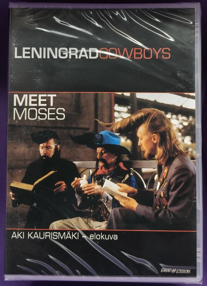 UUSI (DVD)  Aki Kaurismäki: Leningrad Cowboys Meet Moses (1994)