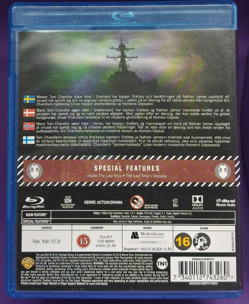 2 BLU-RAY) THE LAST SHIP - KAUSI 4 (2017)