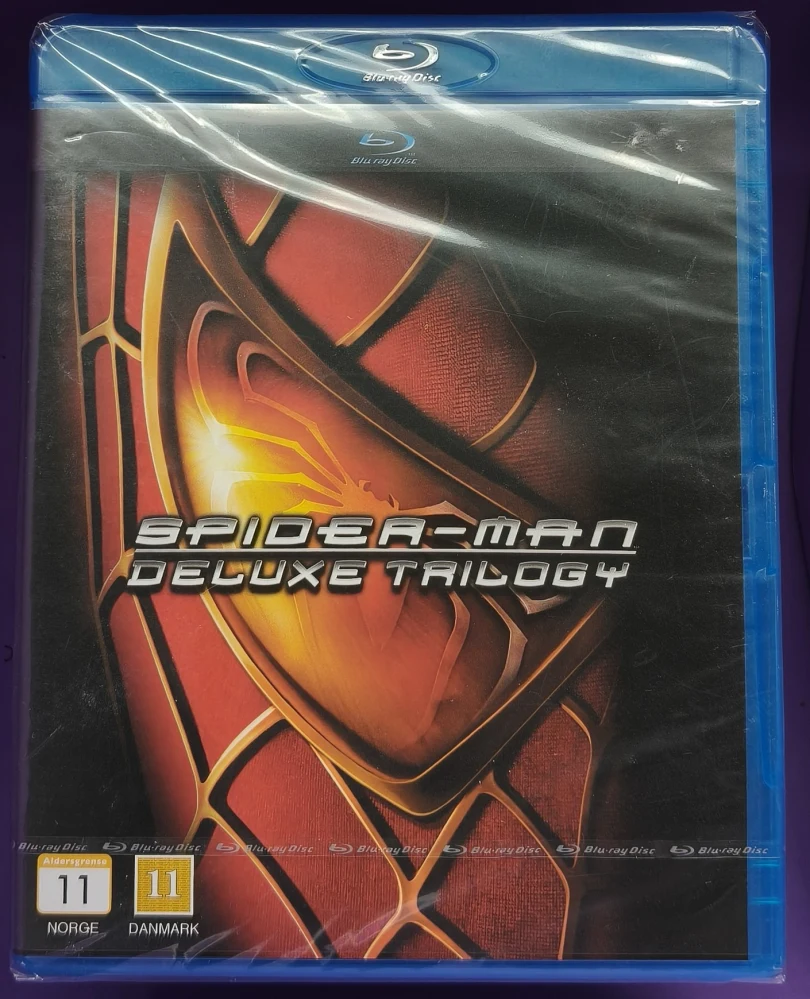 UUSI (3 BLU-RAY) Spider-man - Deluxe Trilogy - SUOMTEKSTIT