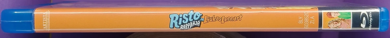 BLU-RAY) Risto Räppääjä ja Liukas Lennart (2014)