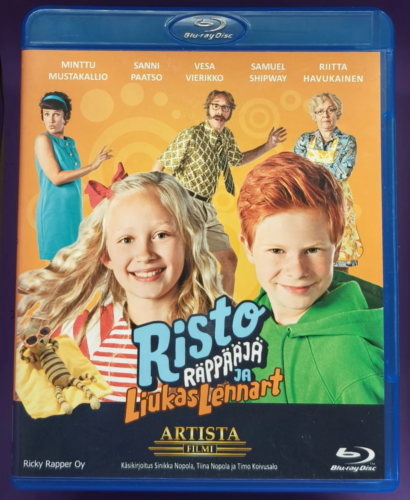 BLU-RAY) Risto Räppääjä ja Liukas Lennart (2014)