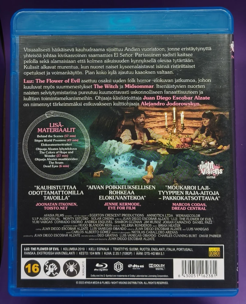 BLU-RAY) LUZ: THE FLOWER OF EVIL (2019) SUOMIKANNET
