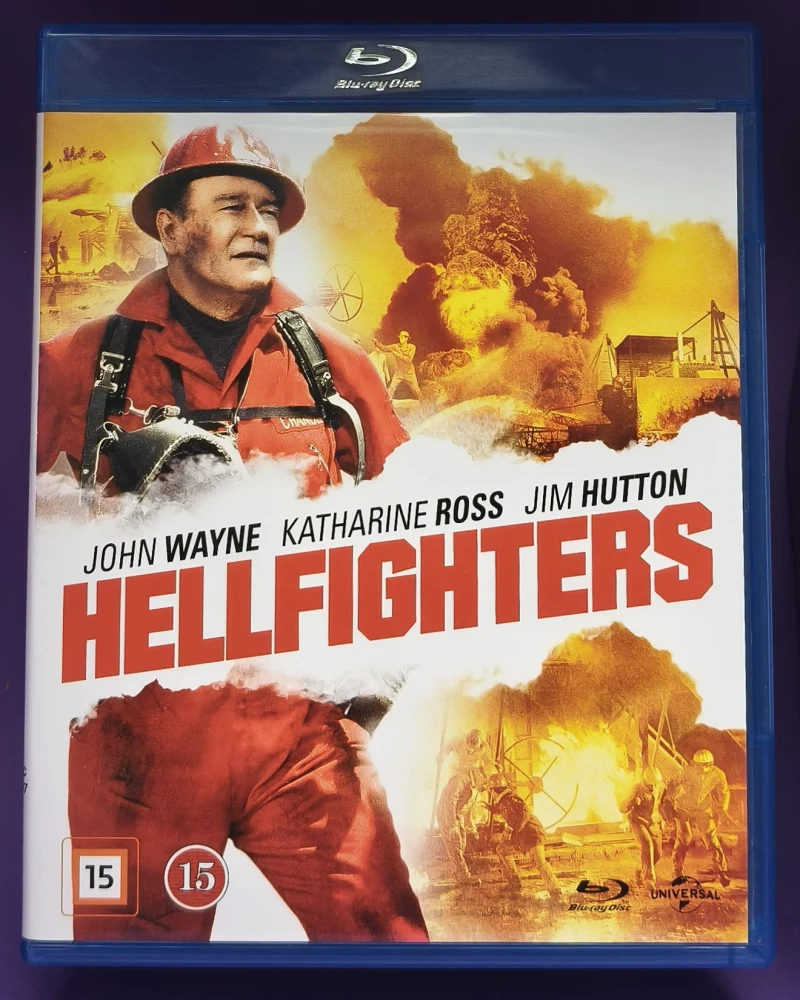 BLU-RAY) John Wayne: Hellfighters - Tulikenttien miehet (1968