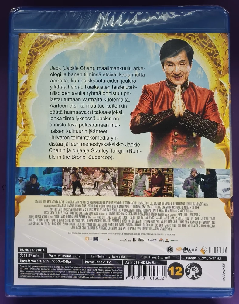 UUSI (BLU-RAY) Jackie Chan: Kung Fu Yoga (2017) SUOMIKANNET