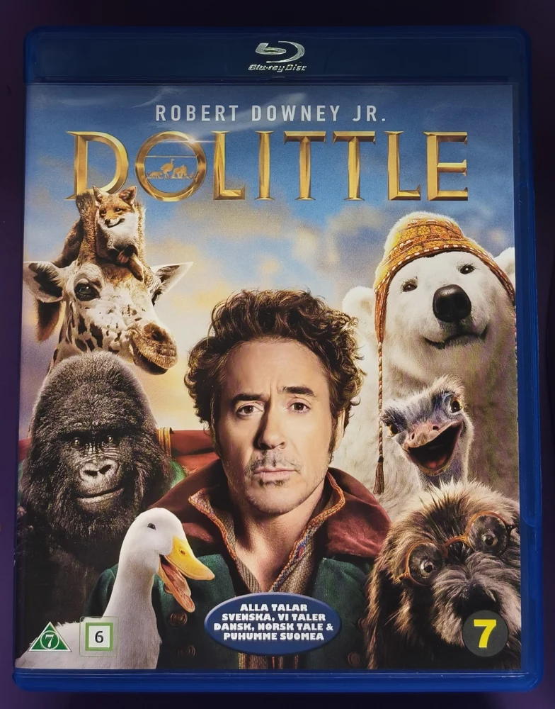 BLU-RAY) Dolittle (2020) Robert Downey Jr.