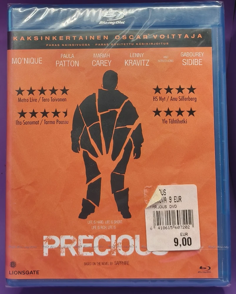 UUSI! BLU-RAY) Precious (2009) SUOMIKANNET