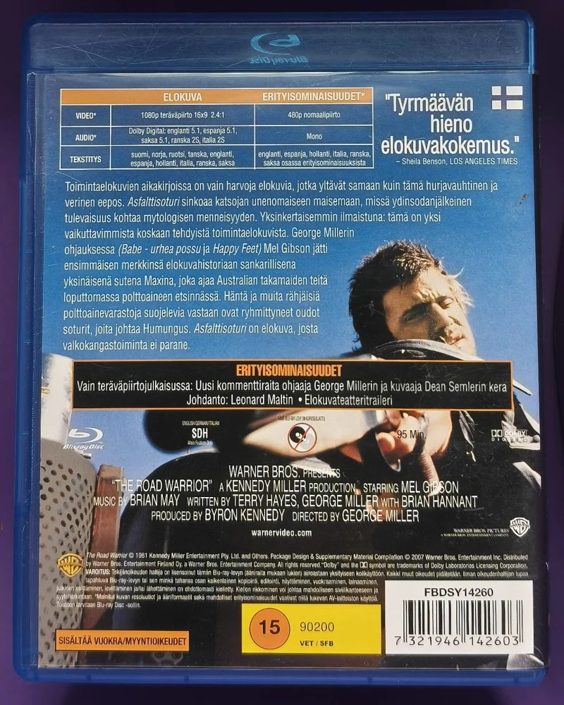 BLU-RAY) Mad Max 2: Asfalttisoturi (1982) SUOMIKANNET