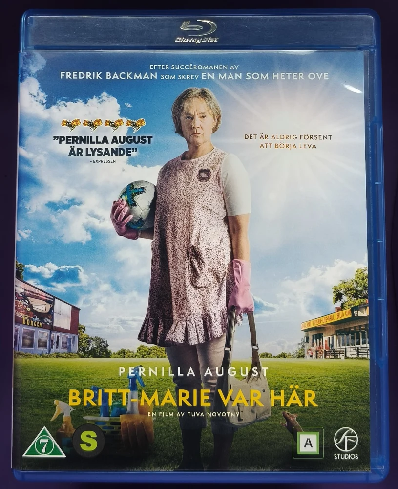 BLU-RAY) Britt-Marie Var Här - Britt-Marie kävi täällä (2019)