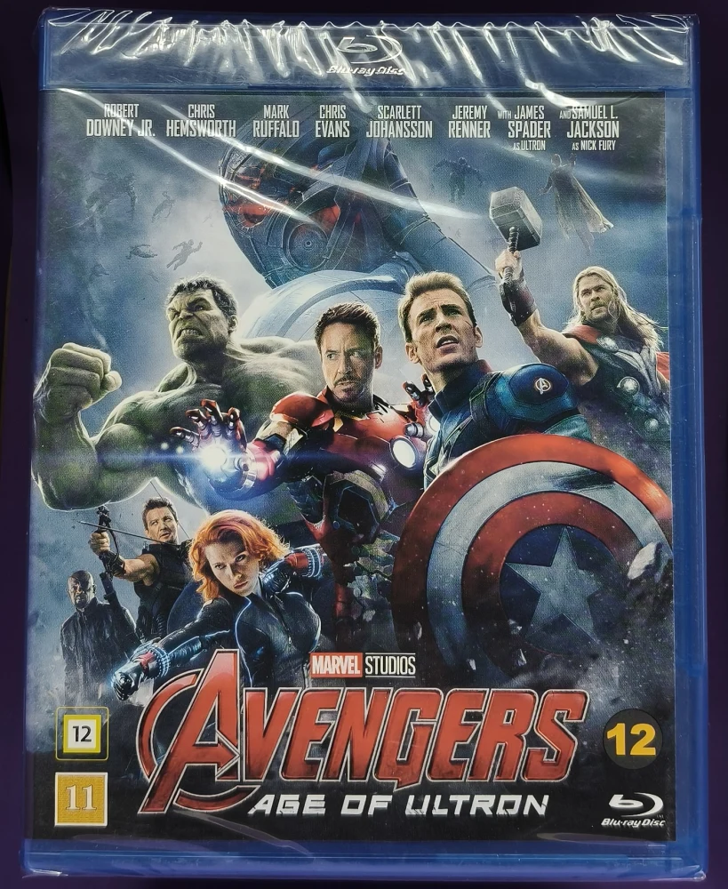 UUSI BLU-RAY) MARVEL: Avengers: Age of Ultron (2015)