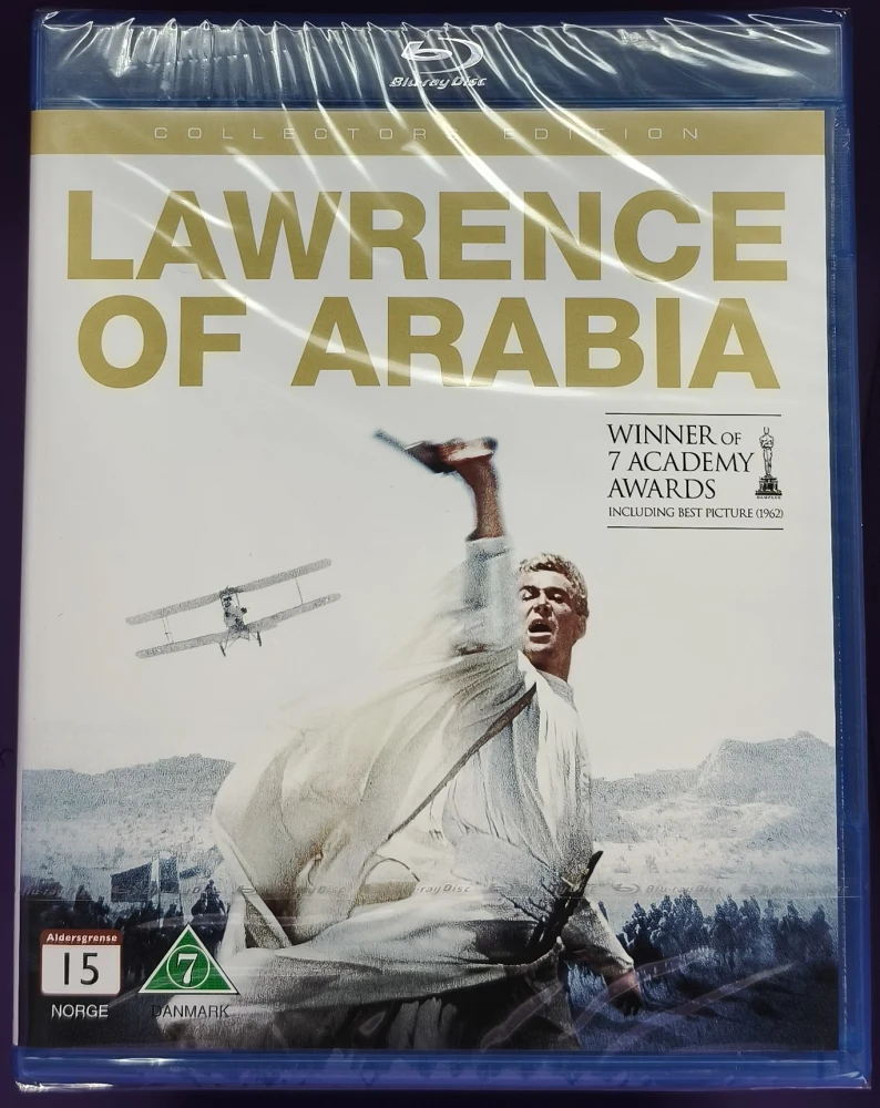 UUSI! BLU-RAY) Peter O'Toole: Arabian Lawrence (1962)