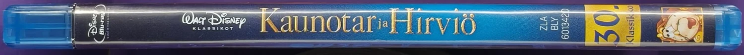 BLU-RAY) Walt Disney Klassikko 30. - Kaunotar ja Hirviö (1991) SUOMIKANNET