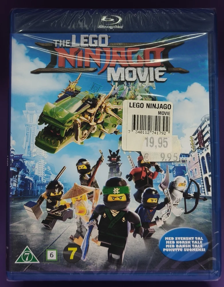 UUSI (BLU-RAY) The LEGO Ninjago Elokuva (2017)