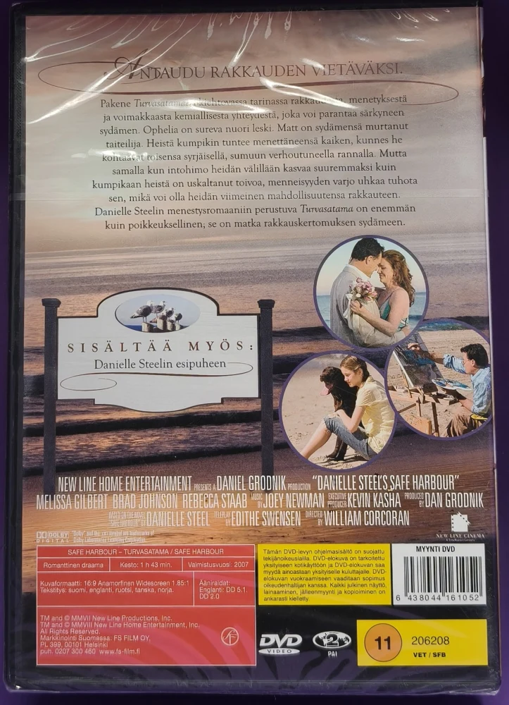 UUSI! DVD) Daniel Steel: Safe Harbour - Turvasatama (2007)