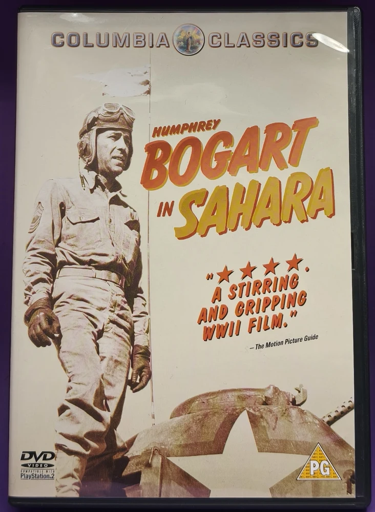 DVD) Humphrey Bogart: Sahara (1943) SUOMITEKSTIT