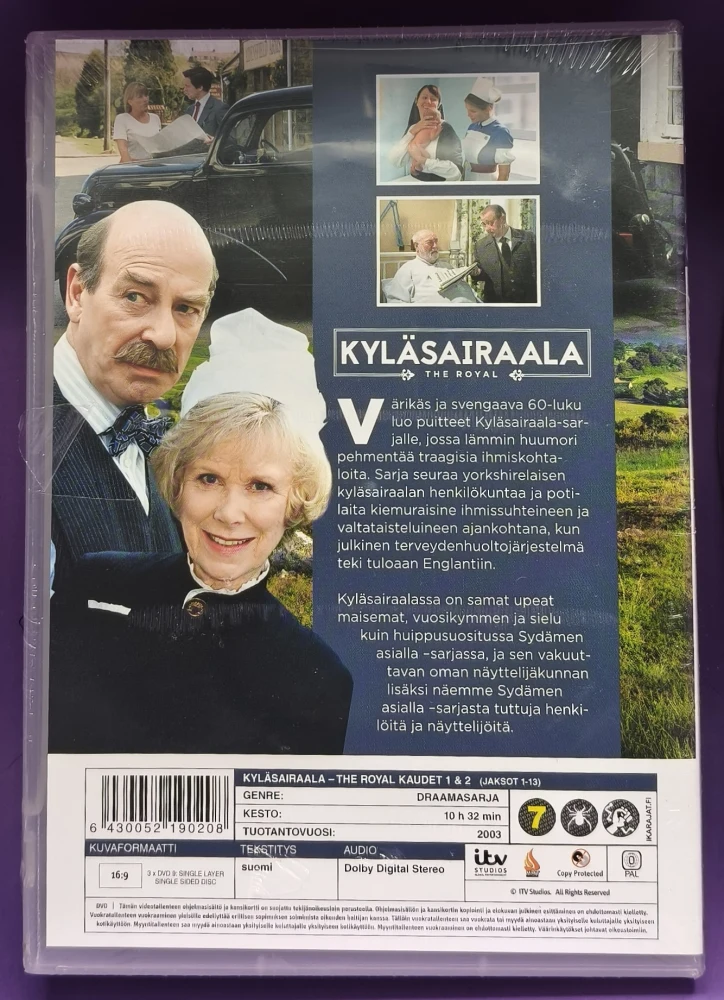 UUSI (3 DVD) Kyläsairaala - Kausi 1 & 2 (2003)