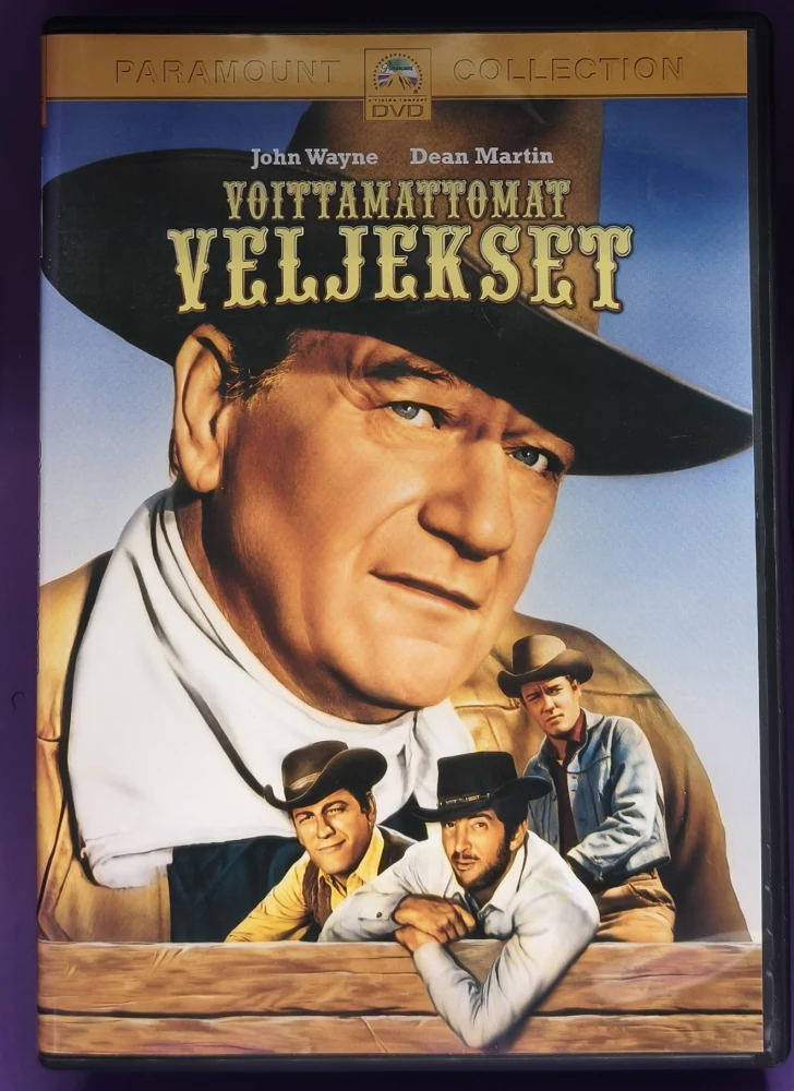 DVD) John Wayne: Voittamattomat Veljekset (1965) SUOMIKANNET