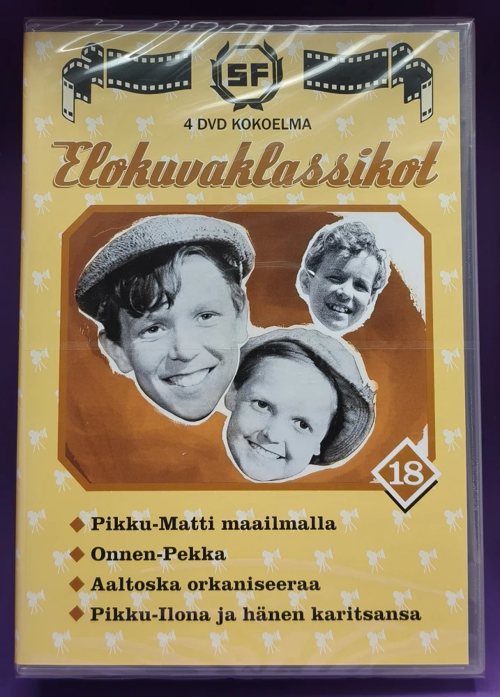 UUSI (4 DVD) SF Elokuvaklassikot 18