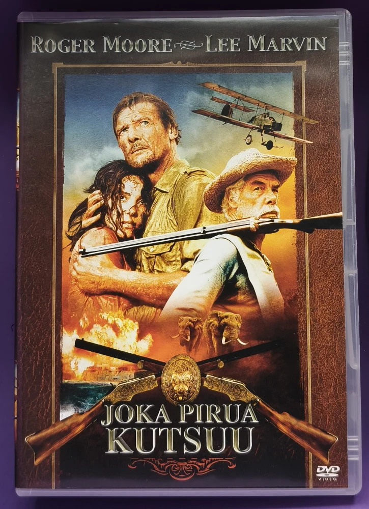 DVD) Lee Marvin, Roger Moore: Joka pirua kutsuu (1976)
