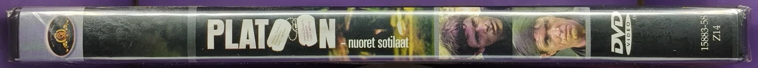 UUSI! DVD) Platoon - Nuoret Sotilaat (1996) SUOMIKANNET