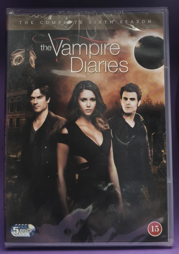 UUSI (5 DVD) Vampyyripäiväkirjat - Kausi 6