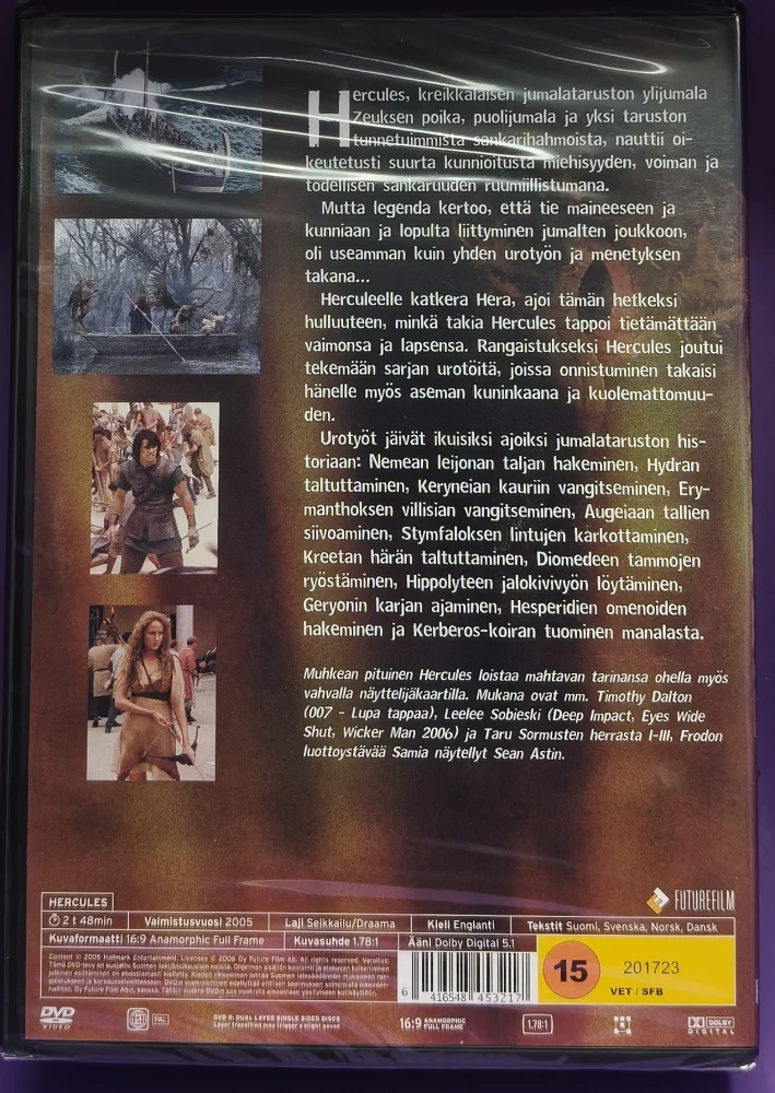 UUSI (DVD) Hercules (2005) SUOMIKANNET