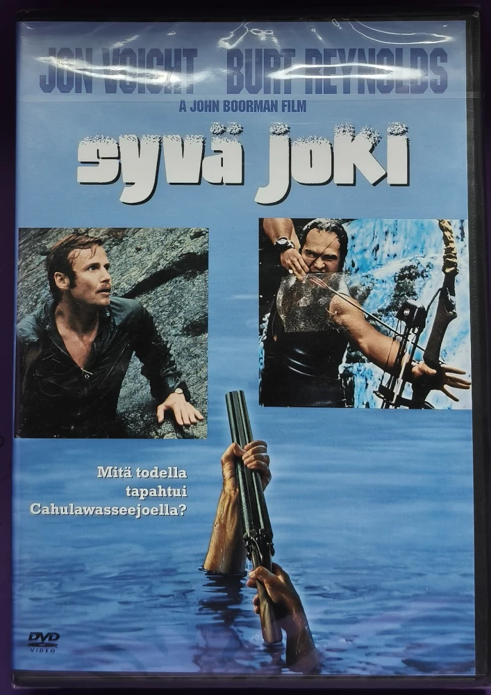 UUSI (DVD) Jon Voight, Burt Reynolds: Syvä joki (1972) SUOMIKANNET