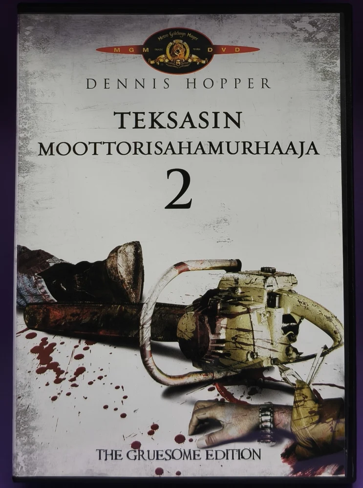 DVD) Dennis Hopper: Teksasin moottorisahamurhaaja 2 (1986)