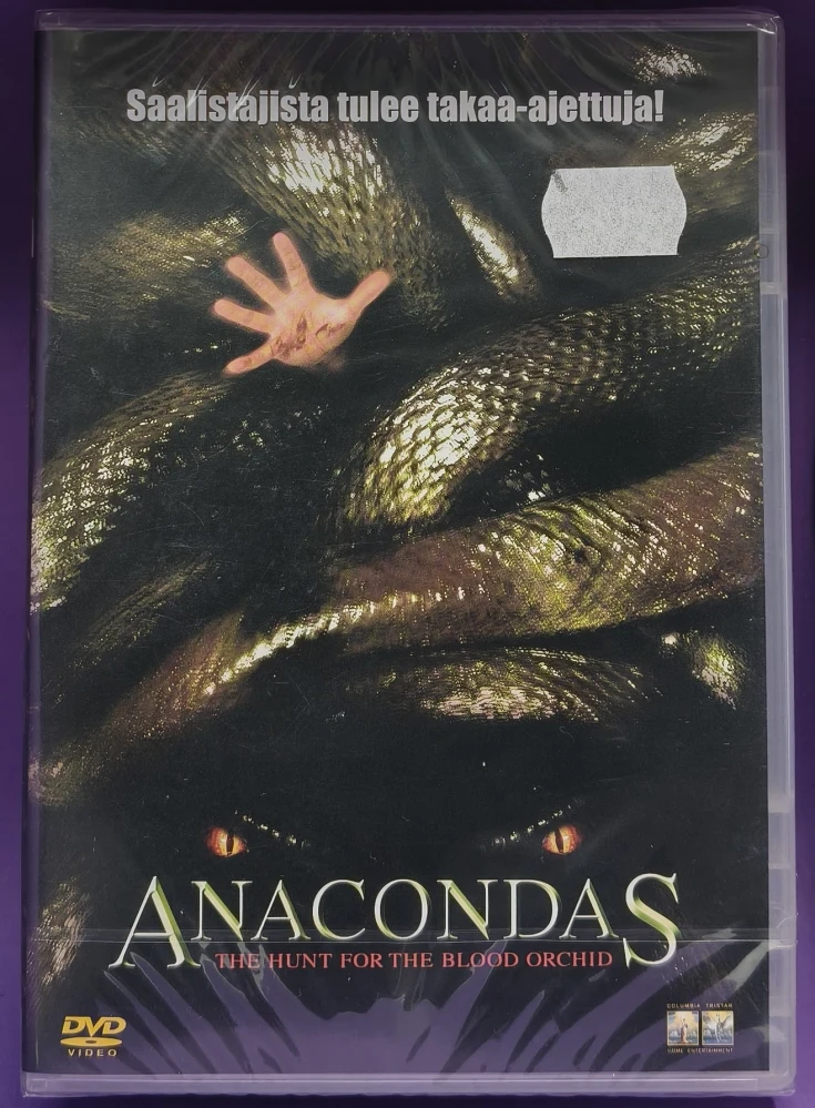 UUSI (DVD) Anacondas: The Hunt For The Blood Orchid (2004)