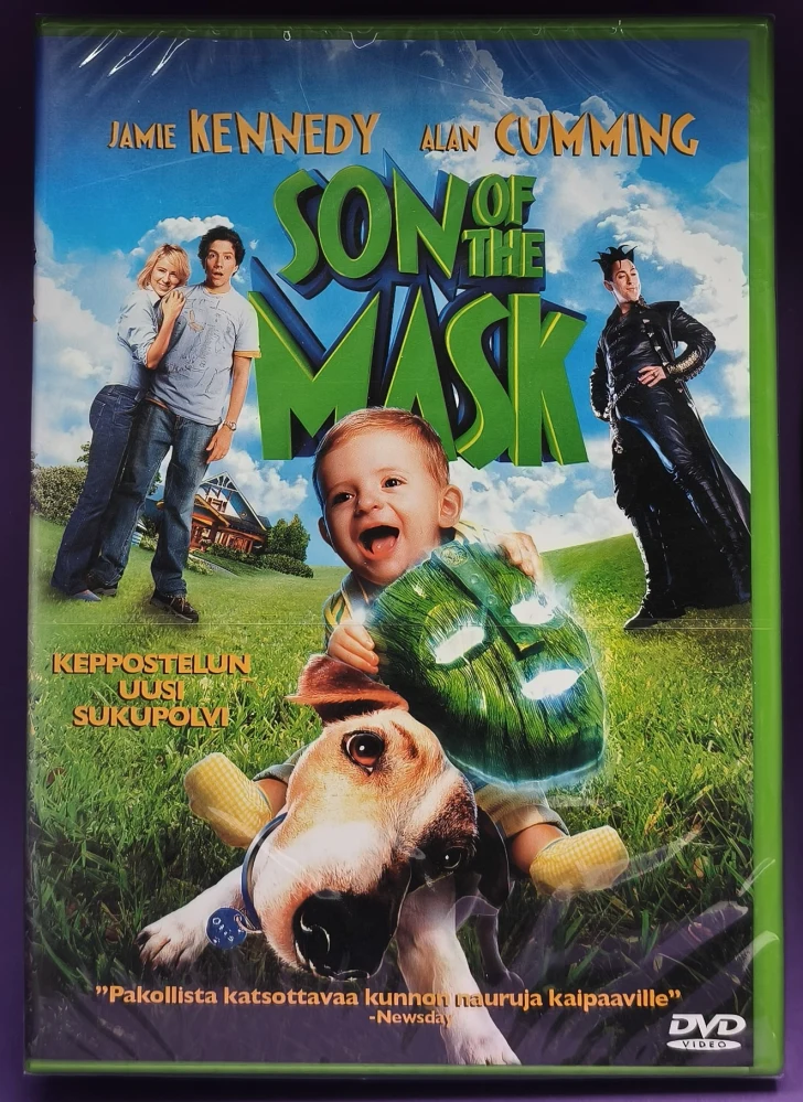 UUSI! DVD) Son Of The Mask (2005) Jamie Kennedy