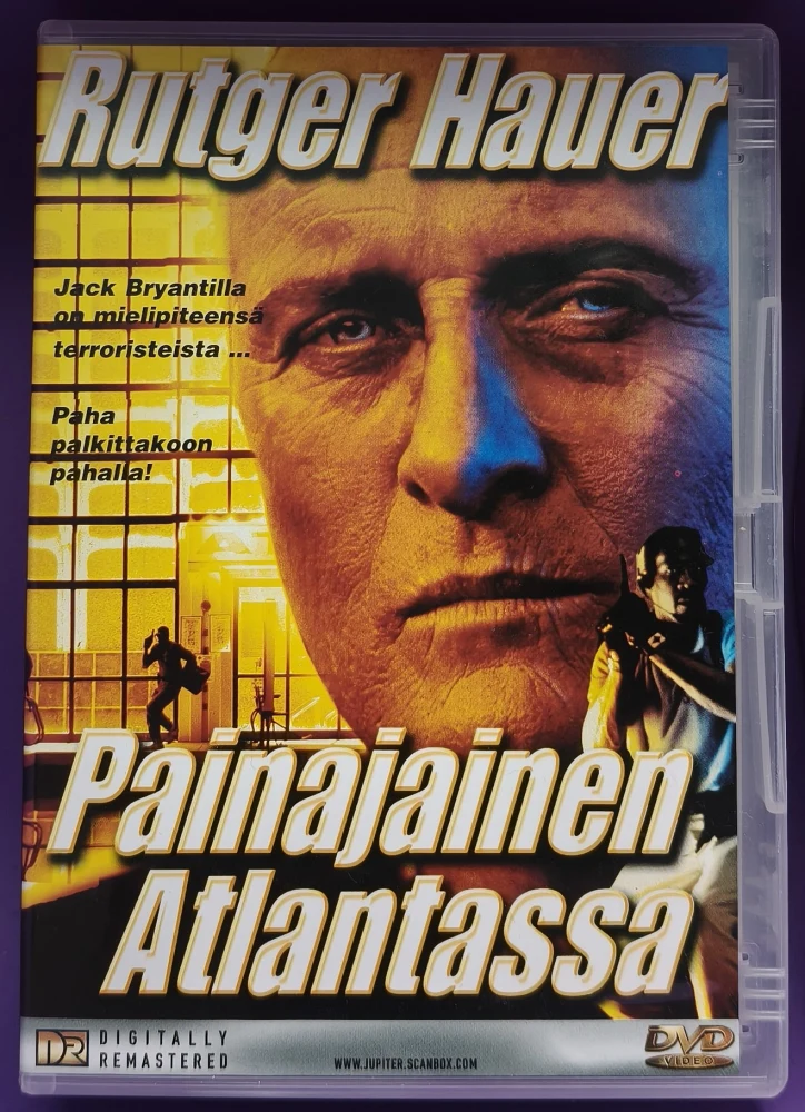 DVD) Rutger Hauer: Painajainen Atlantassa (1997) JUPITER