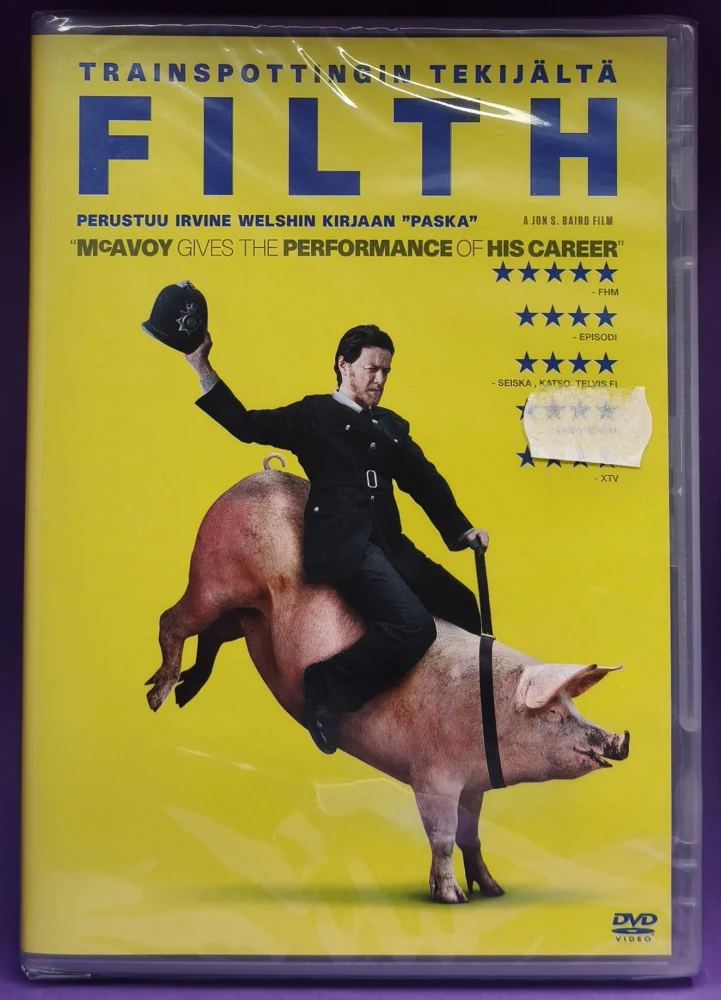 UUSI! DVD) FILTH (2013) SUOMIKANNET
