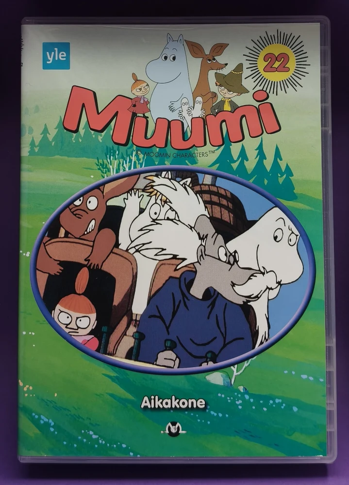 DVD) Muumi 22 - Aikakone (1990) "Vanhat äänet"