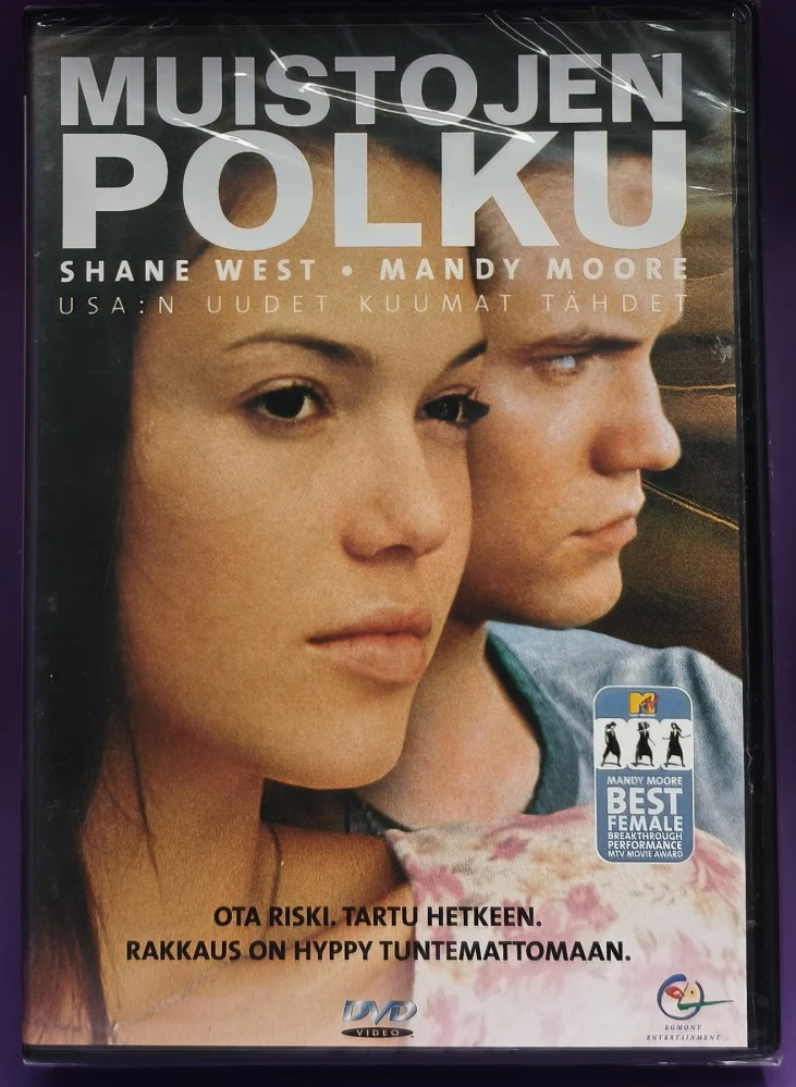 UUSI (DVD) Mandy Moore : Muistojen polku (2002) EGMONT
