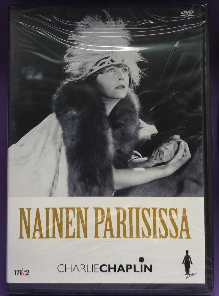 UUSI! DVD) Charlie Chaplin: Nainen Pariisissa (1923)