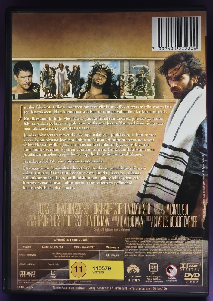 DVD) Juudas - The Judas (2001) Johnathon Schaech