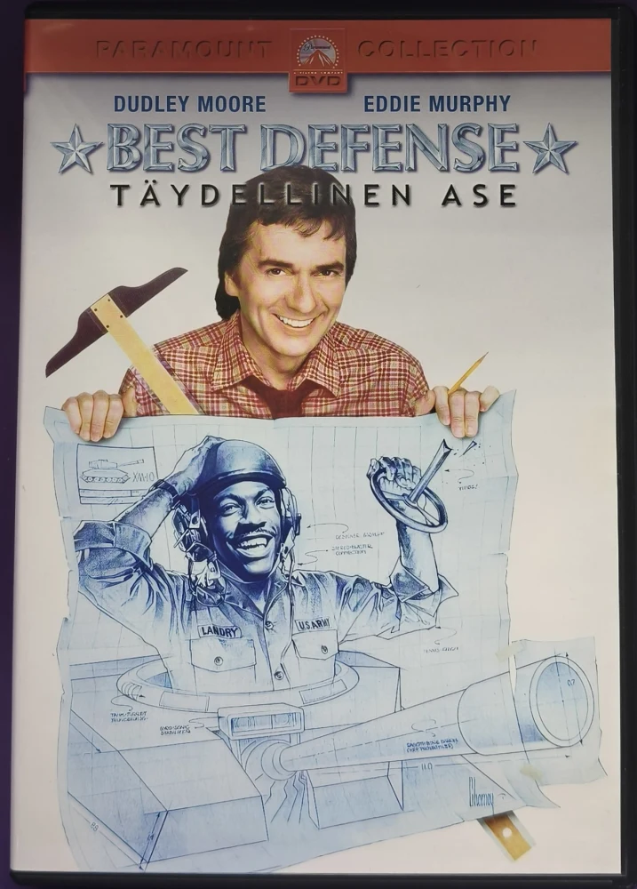 DVD)  Eddie Murphy, Dudley Moore: Best Defence - Täydellinen ase (1984)