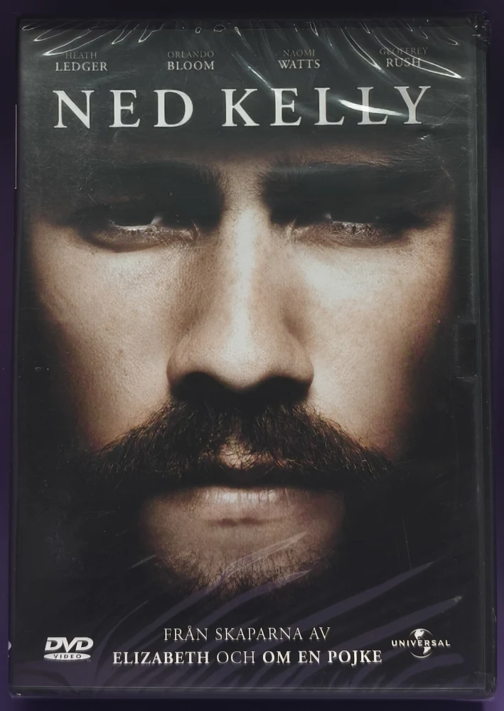 UUSI (DVD) Heath Ledger, Orlando Bloom: Ned Kelly (2003)