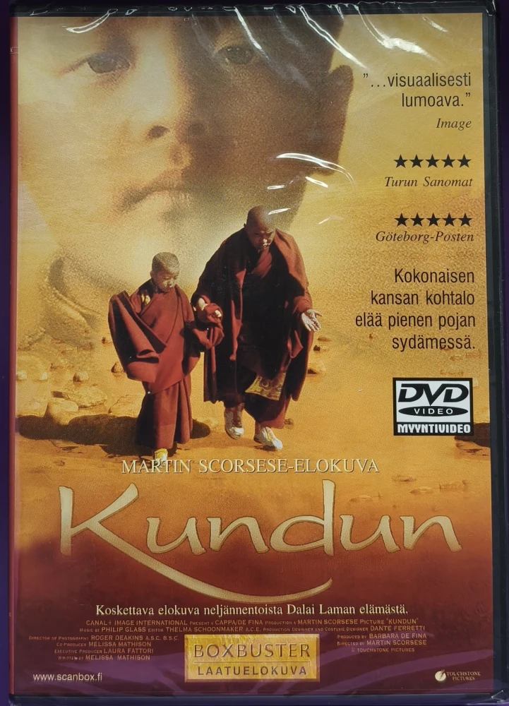 UUSI (DVD) Martin Scorsese: Kundun (1997) SUOMIKANNET