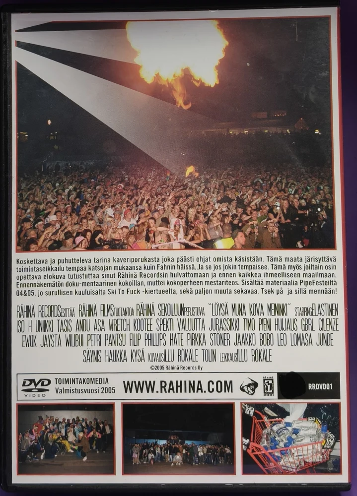 DVD) MR WONG SAYS : Löysä Muna Kova Meininki (2005)