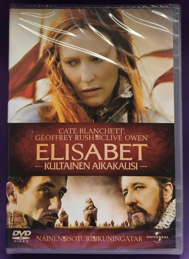 UUSI (DVD) Cate Blanchett: Elisabet - kultainen aikakausi (2007)