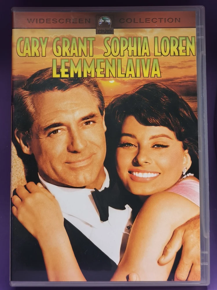 DVD) Cary Grant, Sophia Loren: Lemmenlaiva (1958) SUOMIKANNET