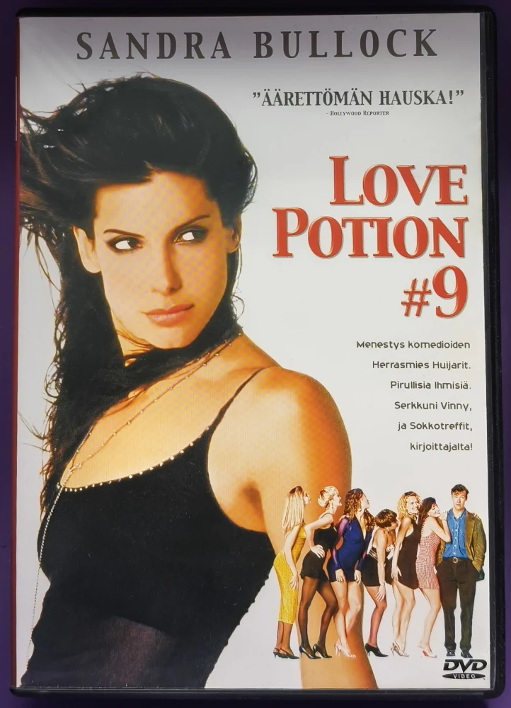 DVD) Sandra Bullock: Love Potion #9 (1992) SUOMIKANNET